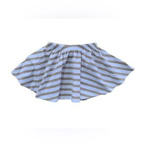 June & January Size 2T Tan and White Striped Twirl Skirt